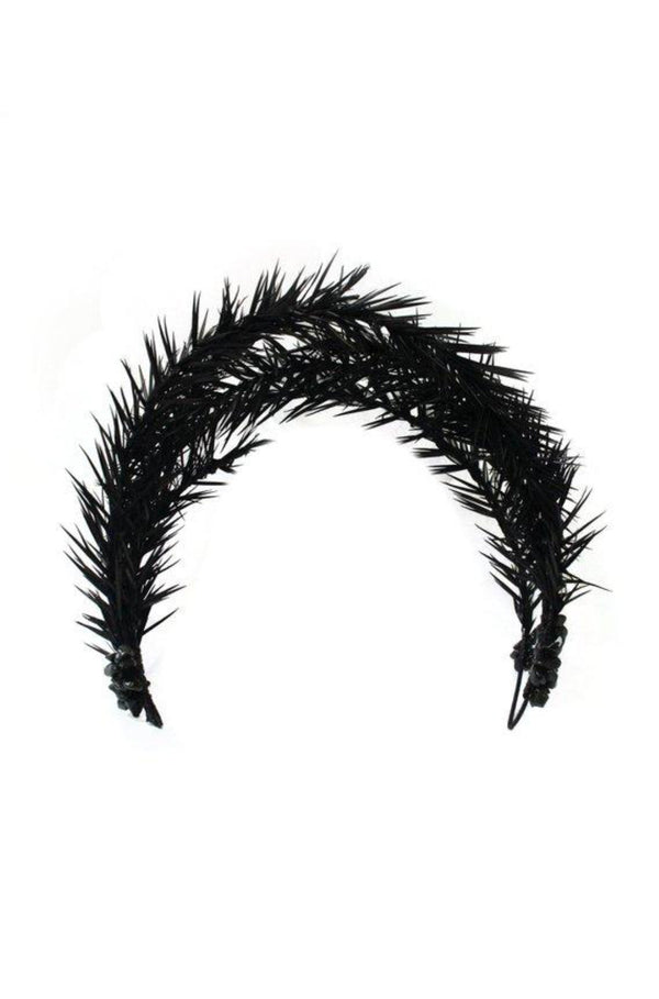 'CORVUS' - HEADBAND - BLACK