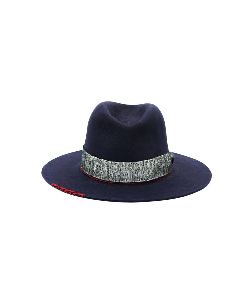 Edison Navy Felt Hat